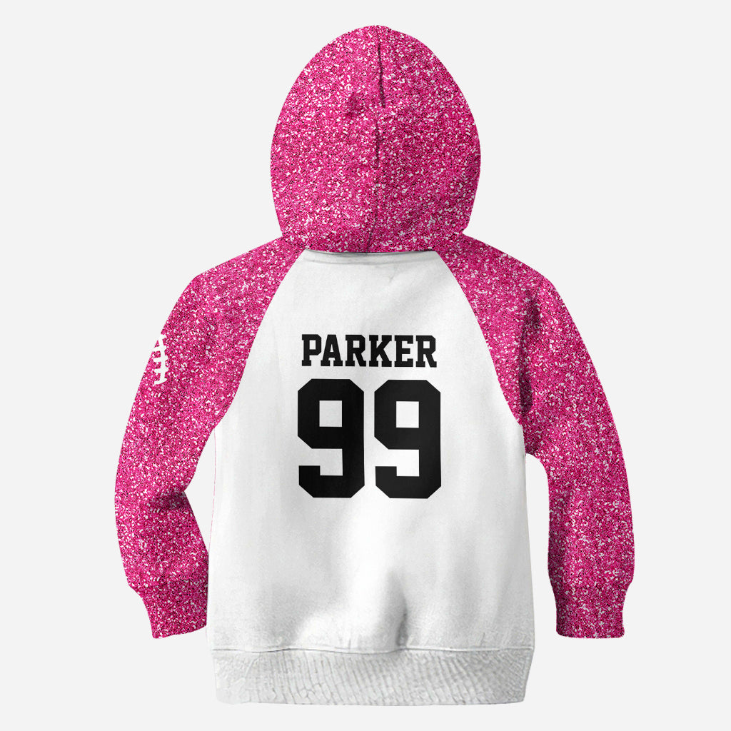 Football Mom Croquette - Personalized Football All Over Shirt