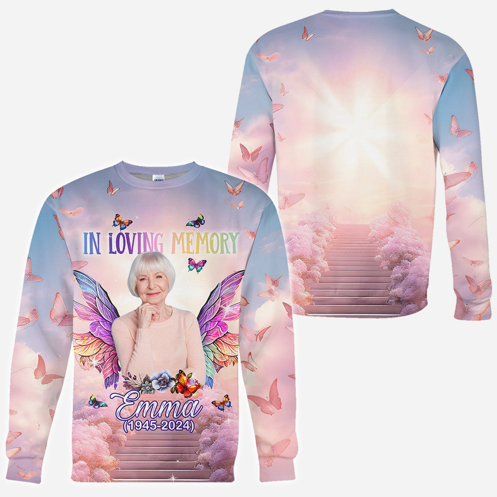 En souvenir de quelqu'un - T-shirt commémoratif personnalisé