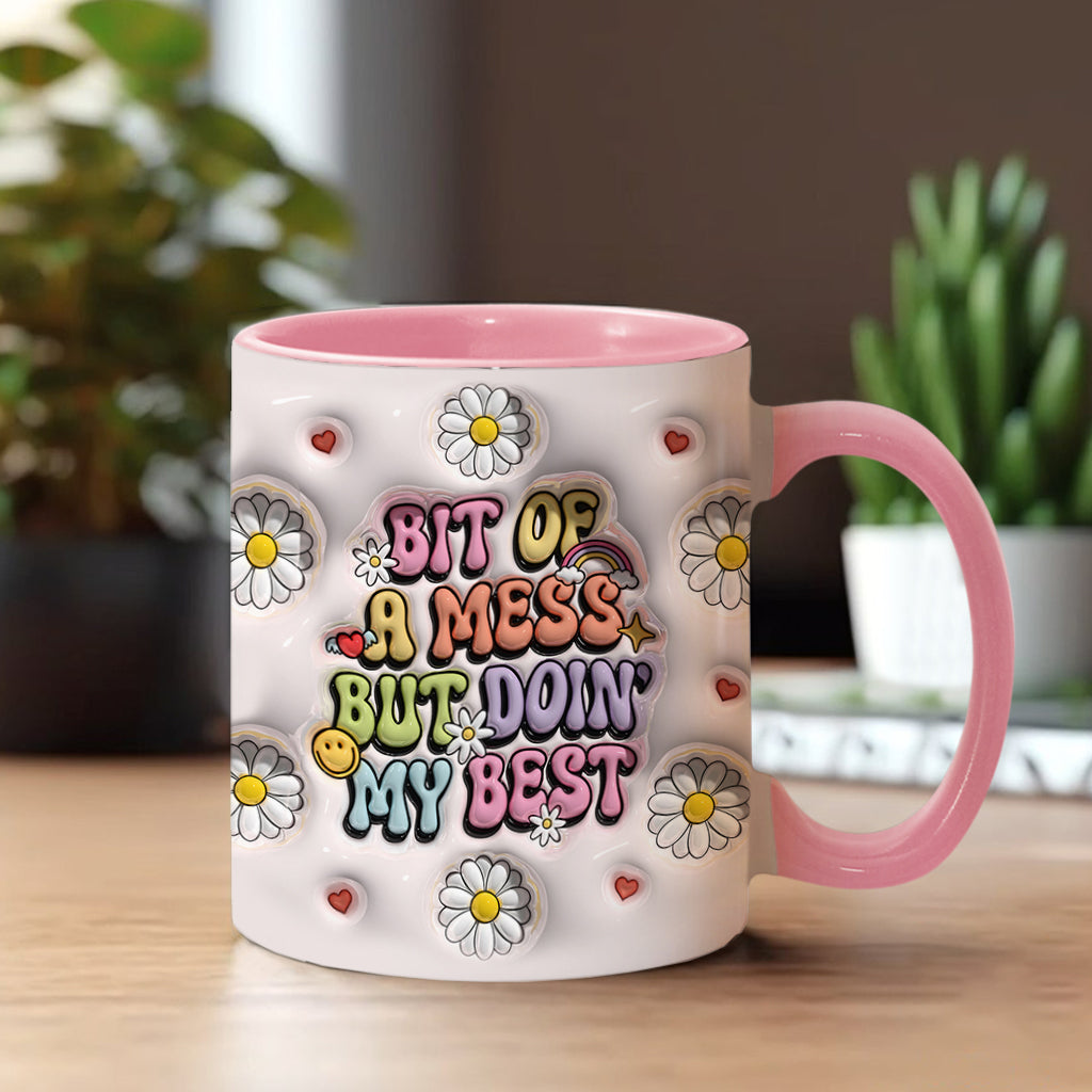 Je fais de mon mieux - Mug personnalisé