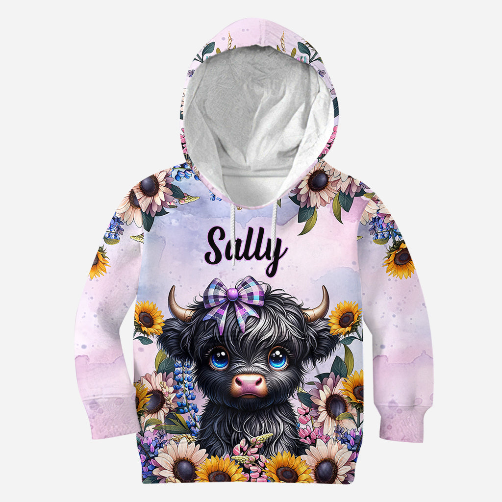 T-shirt personnalisé « Petite vache mignonne »