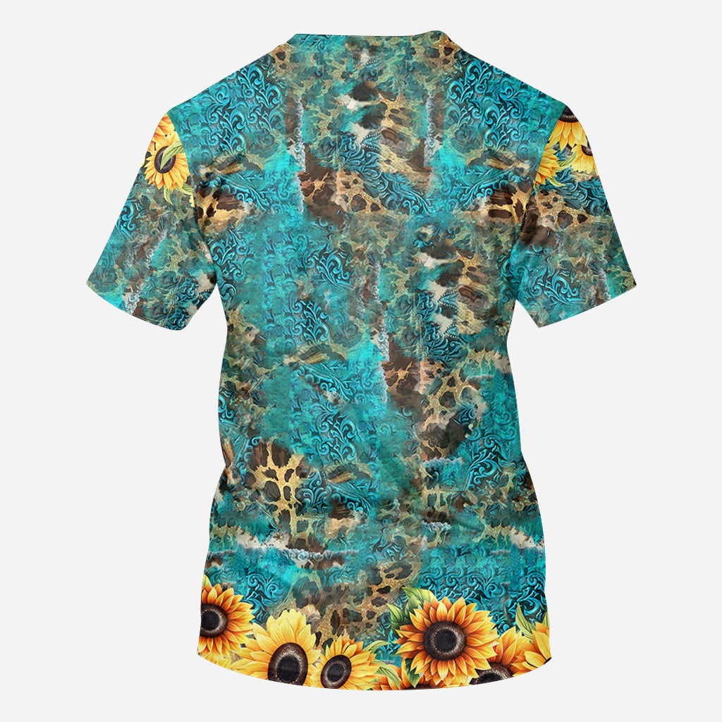 Vache des Highlands impertinente - Chemise personnalisée intégrale