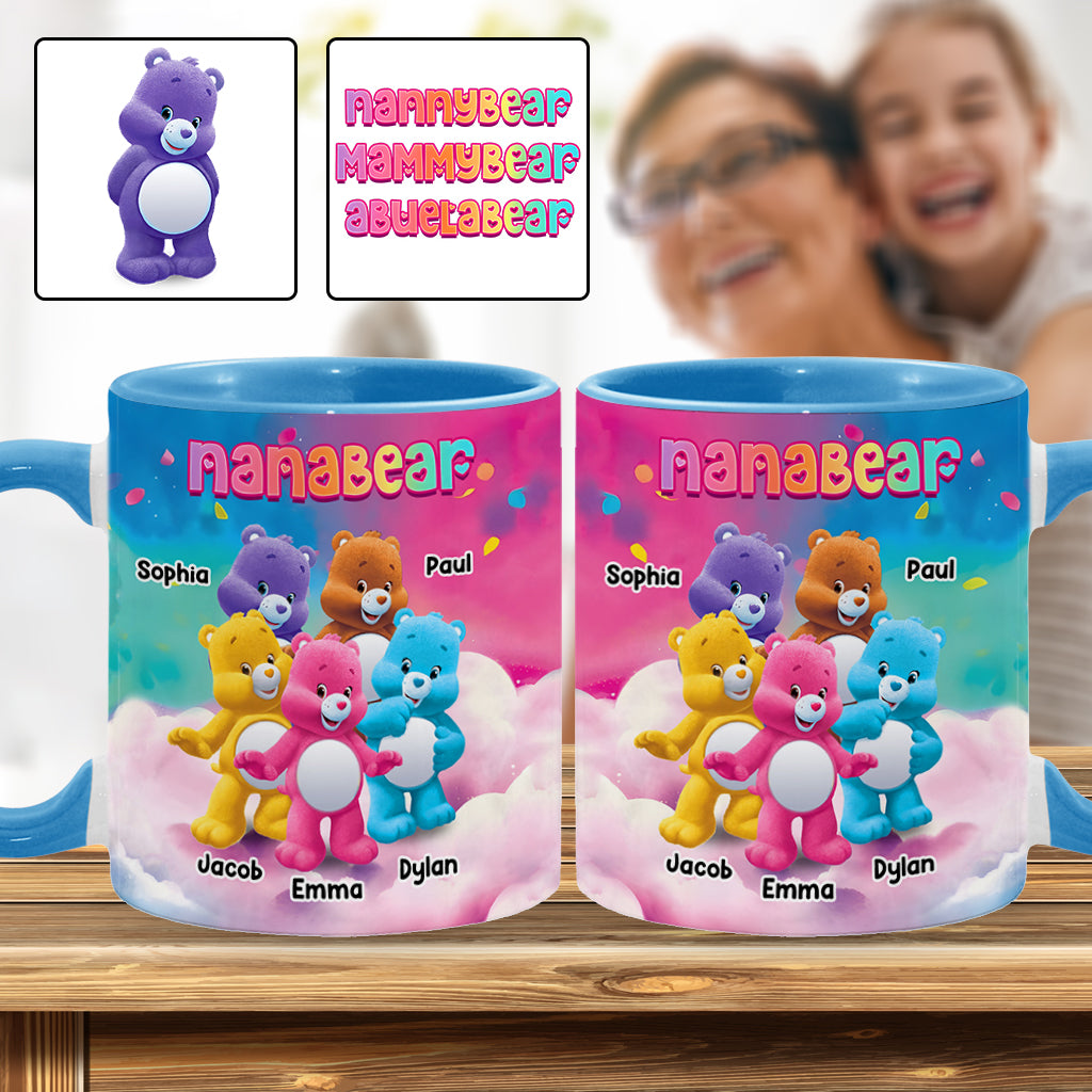 Mug personnalisé Nanabear - Accent pour grand-mère