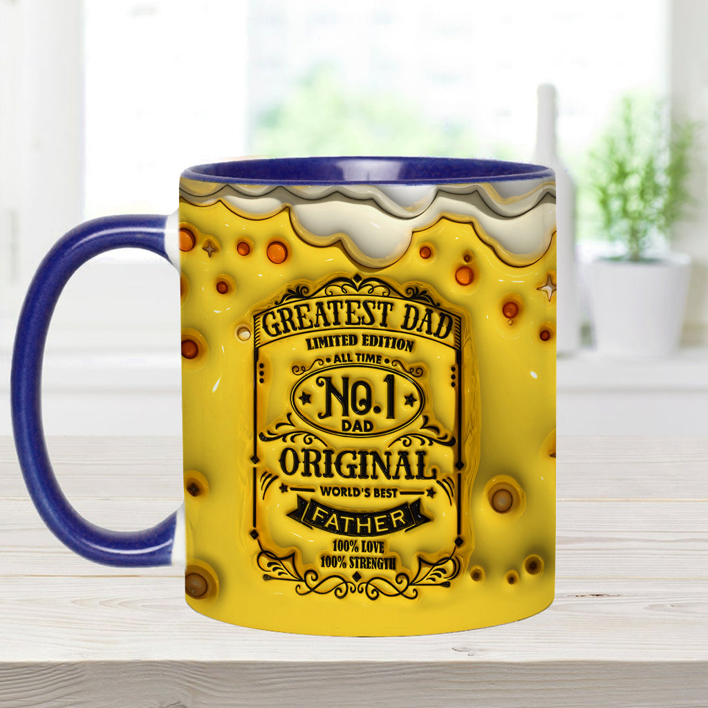 Meilleur papa du monde - Mug personnalisé pour papa