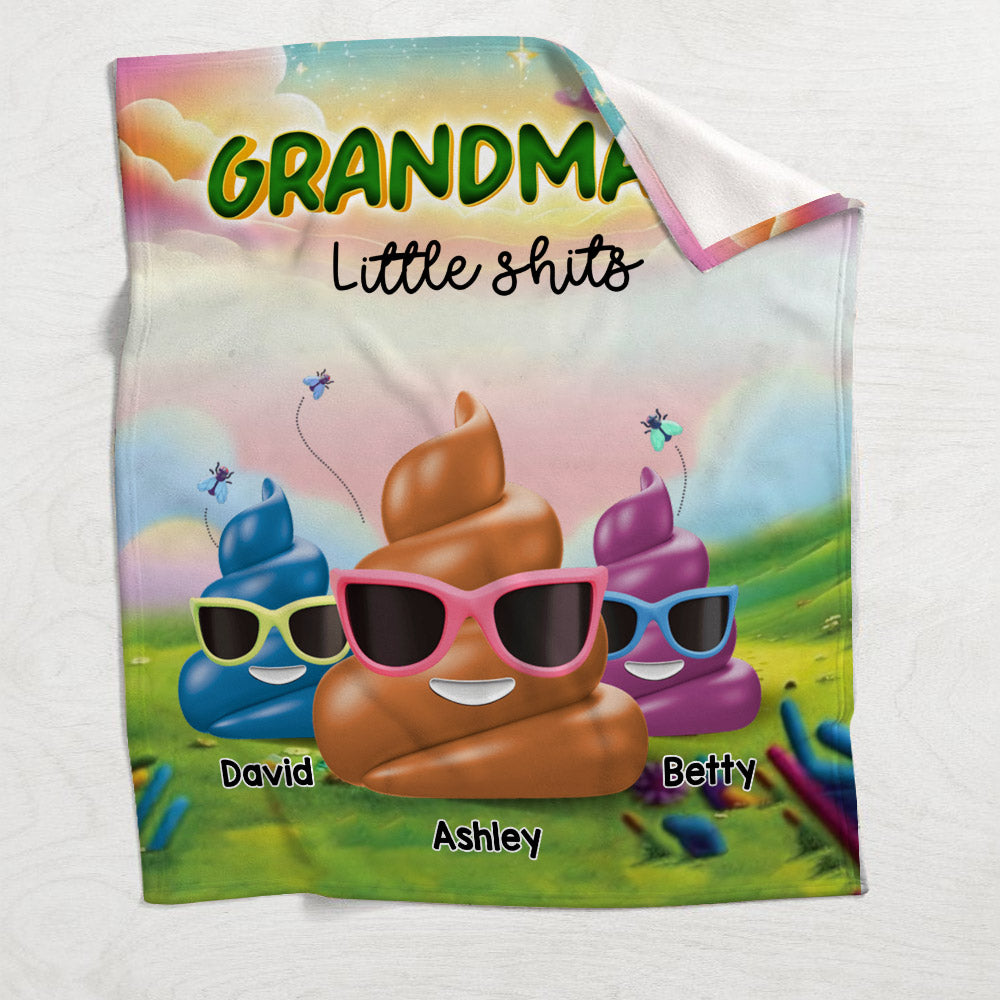 Couverture personnalisée « La petite peste de grand-mère »