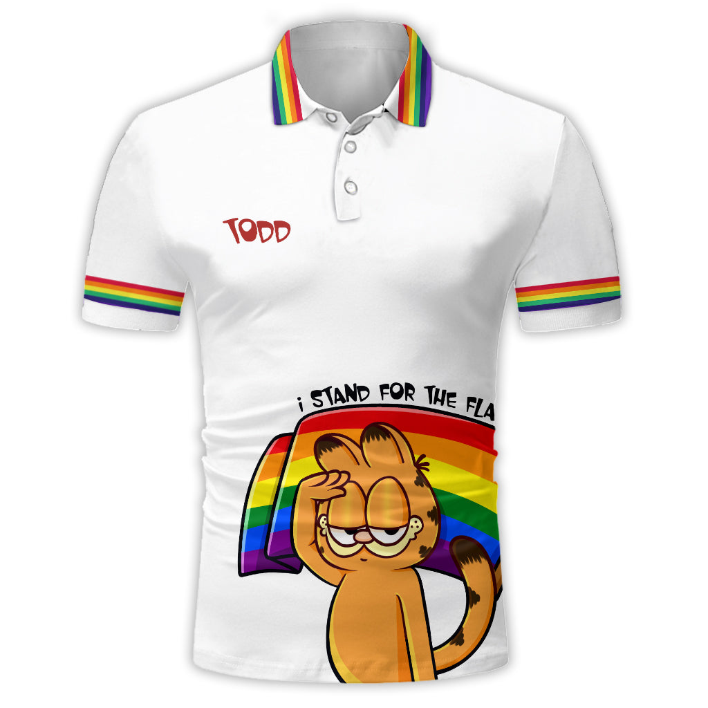 LGBT Pride Month Lion This Is Me - Personalized LGBT Support Polo Shirt
