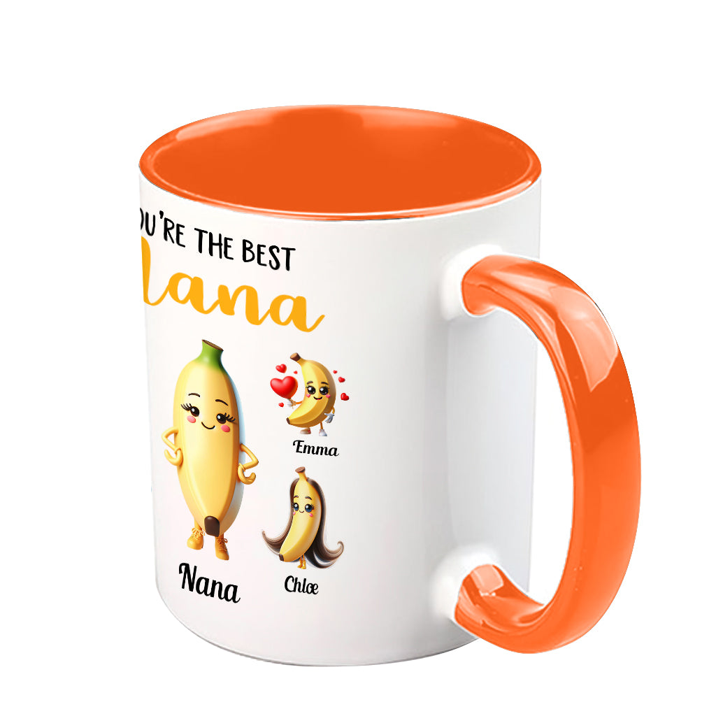 Meilleure grand-mère du monde - Mug personnalisé « Grand-mère »