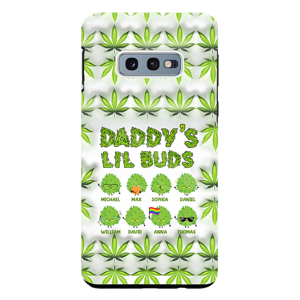 Le papa le plus cool du monde - Coque de téléphone transparente personnalisée pour papa