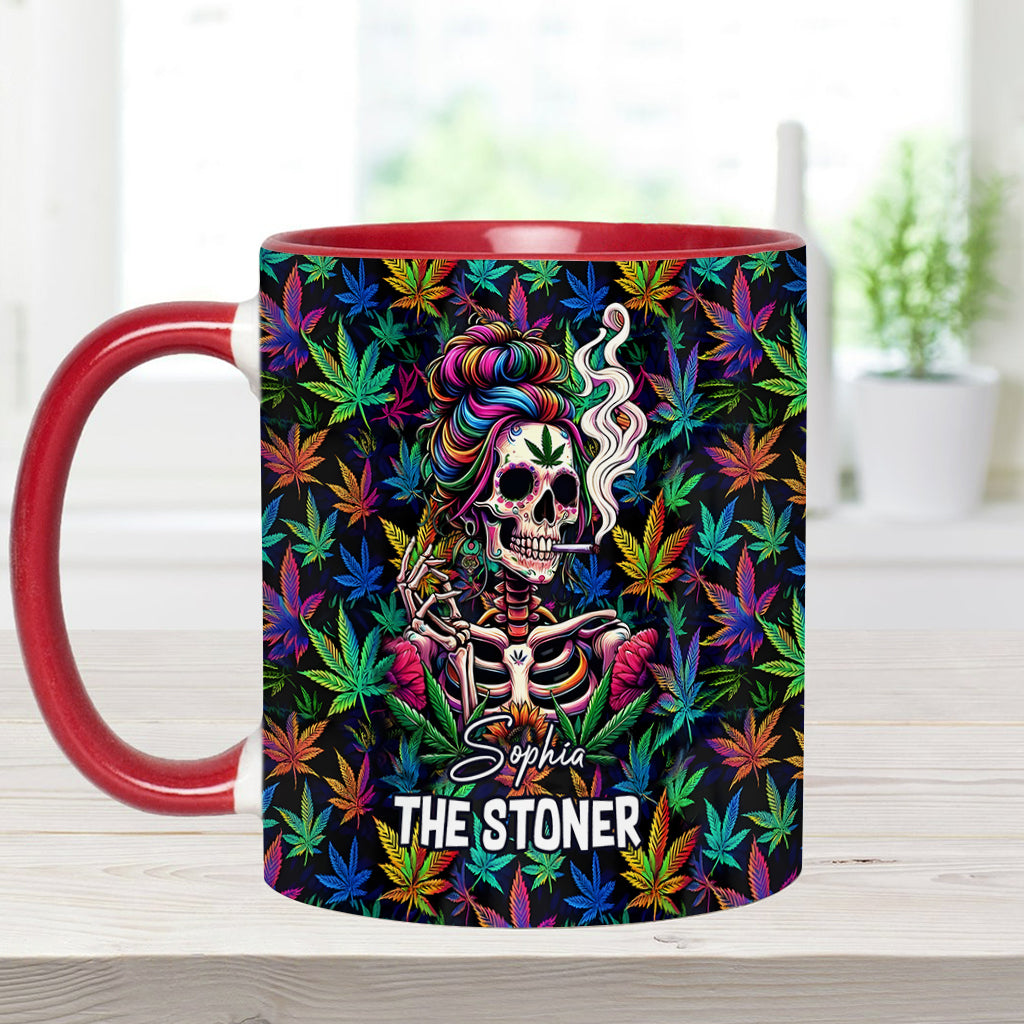 The Stoner - Personalized Weed Accent Mug