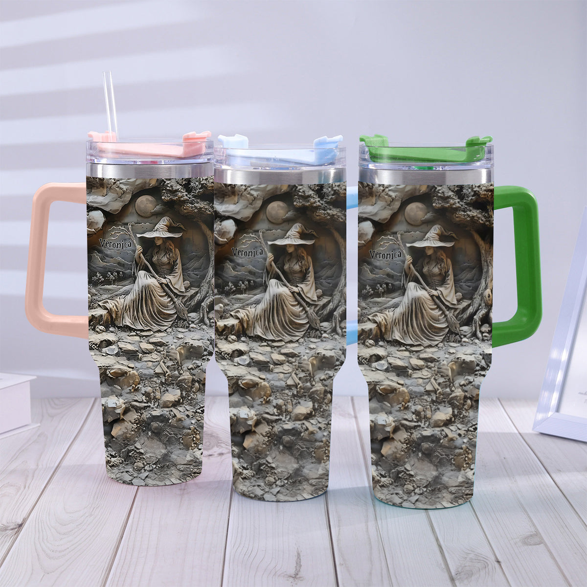 Belle Sorcière - Gobelet Sorcière Personnalisé avec Poignée