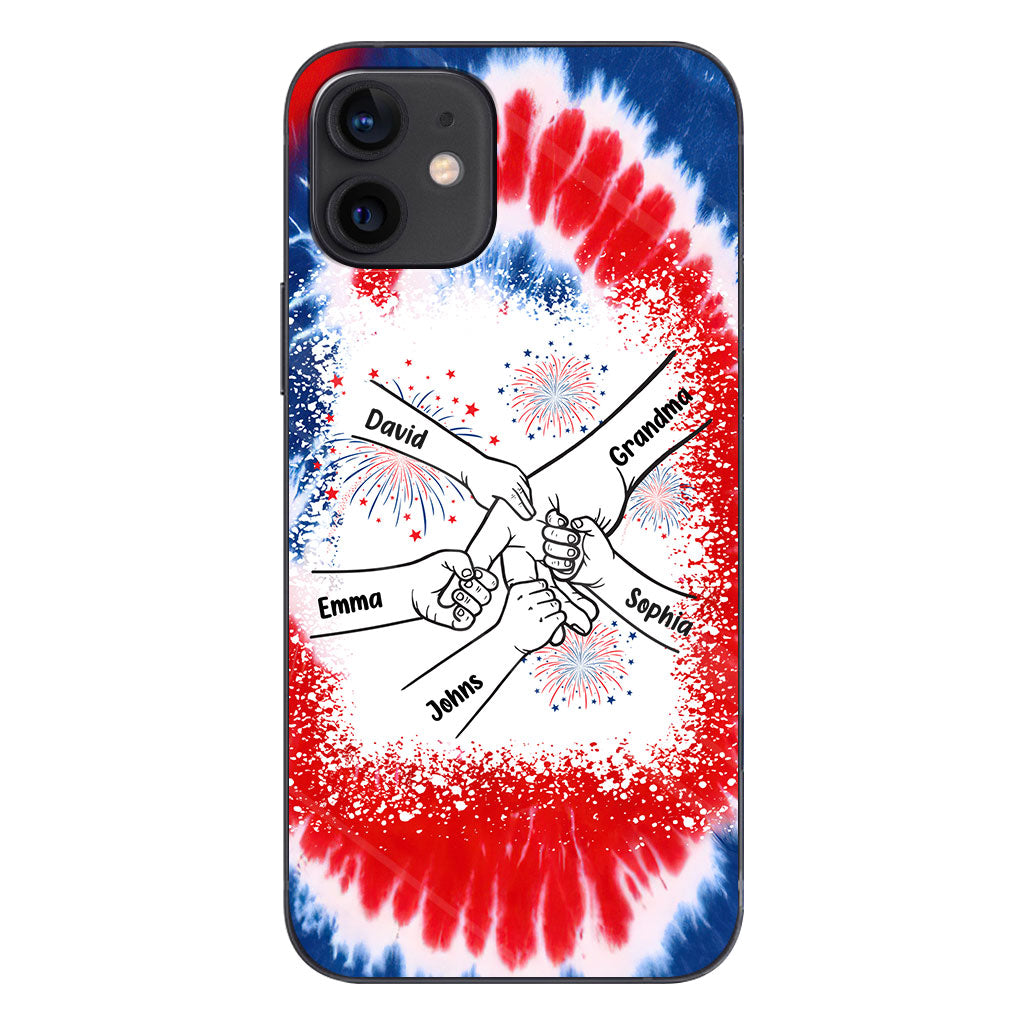 Grandma's Life 4th Of July - Personalized Grandma Phone Case
