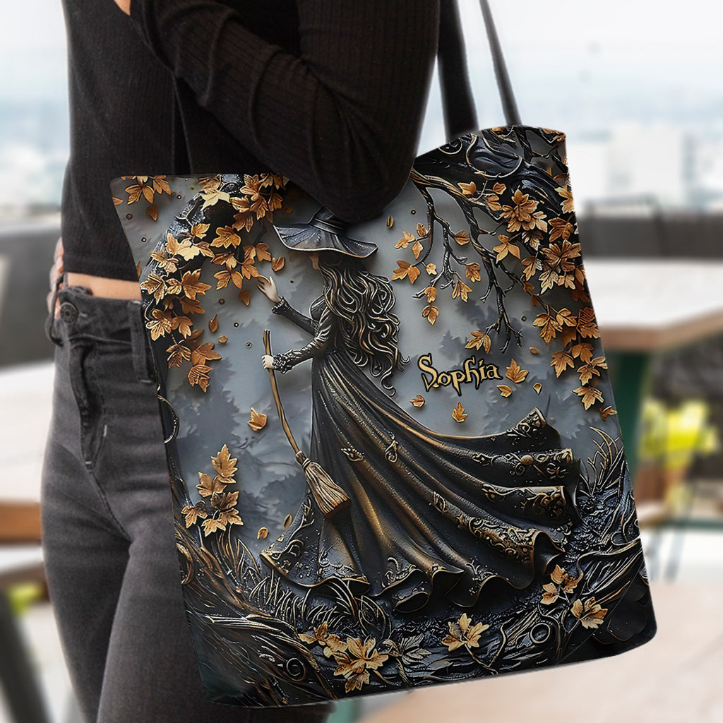 Sac fourre-tout personnalisé « Magnifique sorcière »