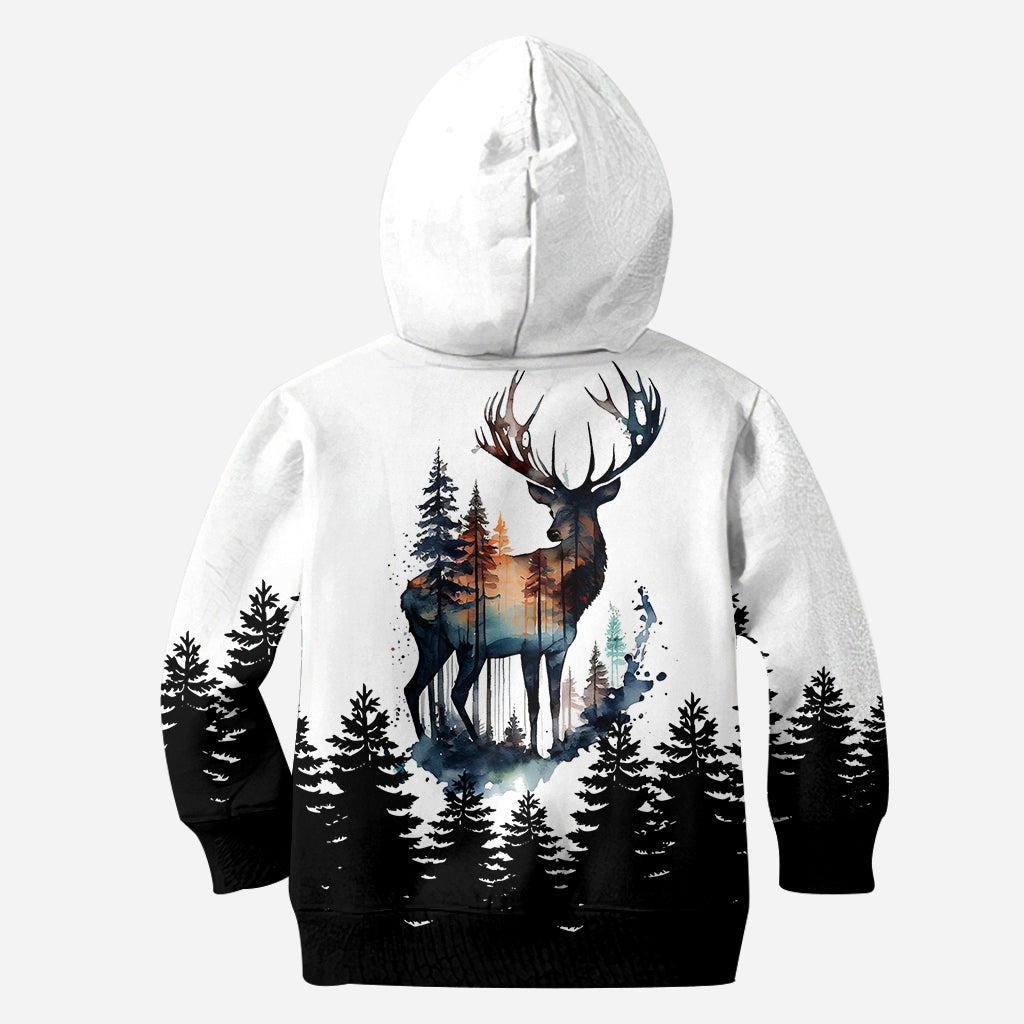 Fille de la campagne - Sweat à capuche et legging de chasse personnalisés