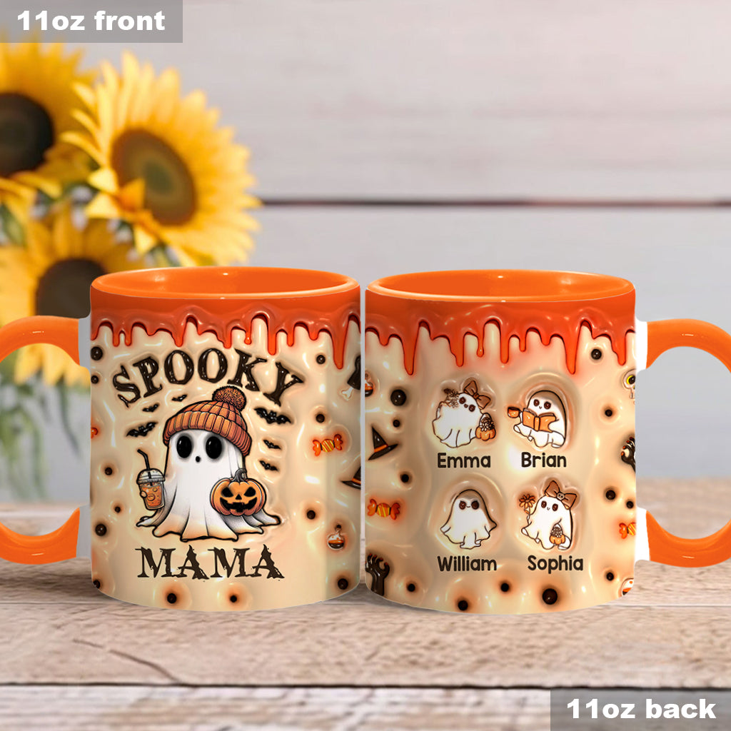 Mug personnalisé Halloween Boo Jee Mama - Cadeau pour maman