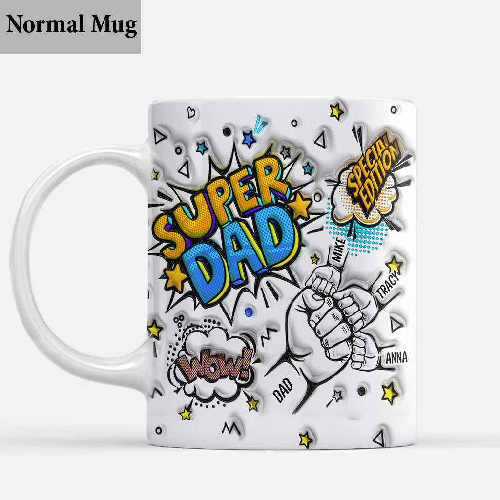 Super Papa - Mug personnalisé pour papa