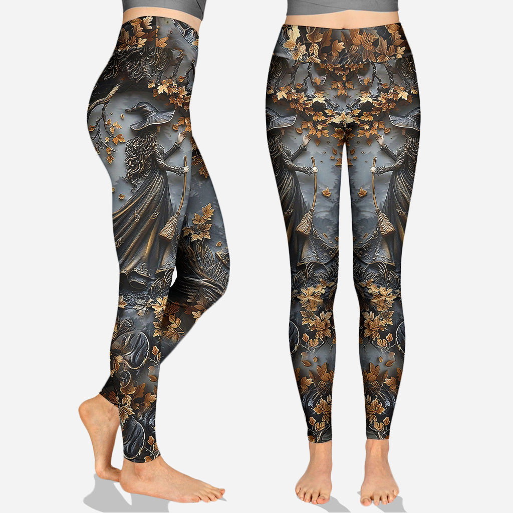 Belle Sorcière - Sweat à capuche et leggings personnalisés de sorcière