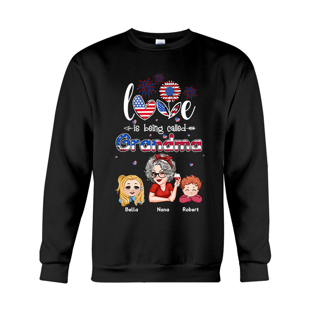 Heureuse d'être appelée Nana Grandpa Gigi - T-shirt et sweat à capuche personnalisés pour grand-mère