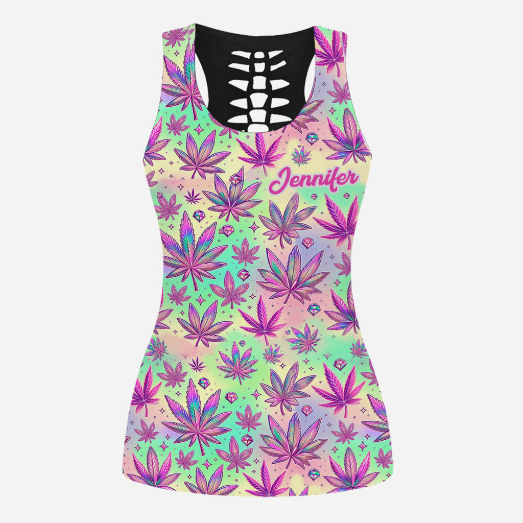 High Maintenance - Débardeur et short femme Weed Hollow personnalisés