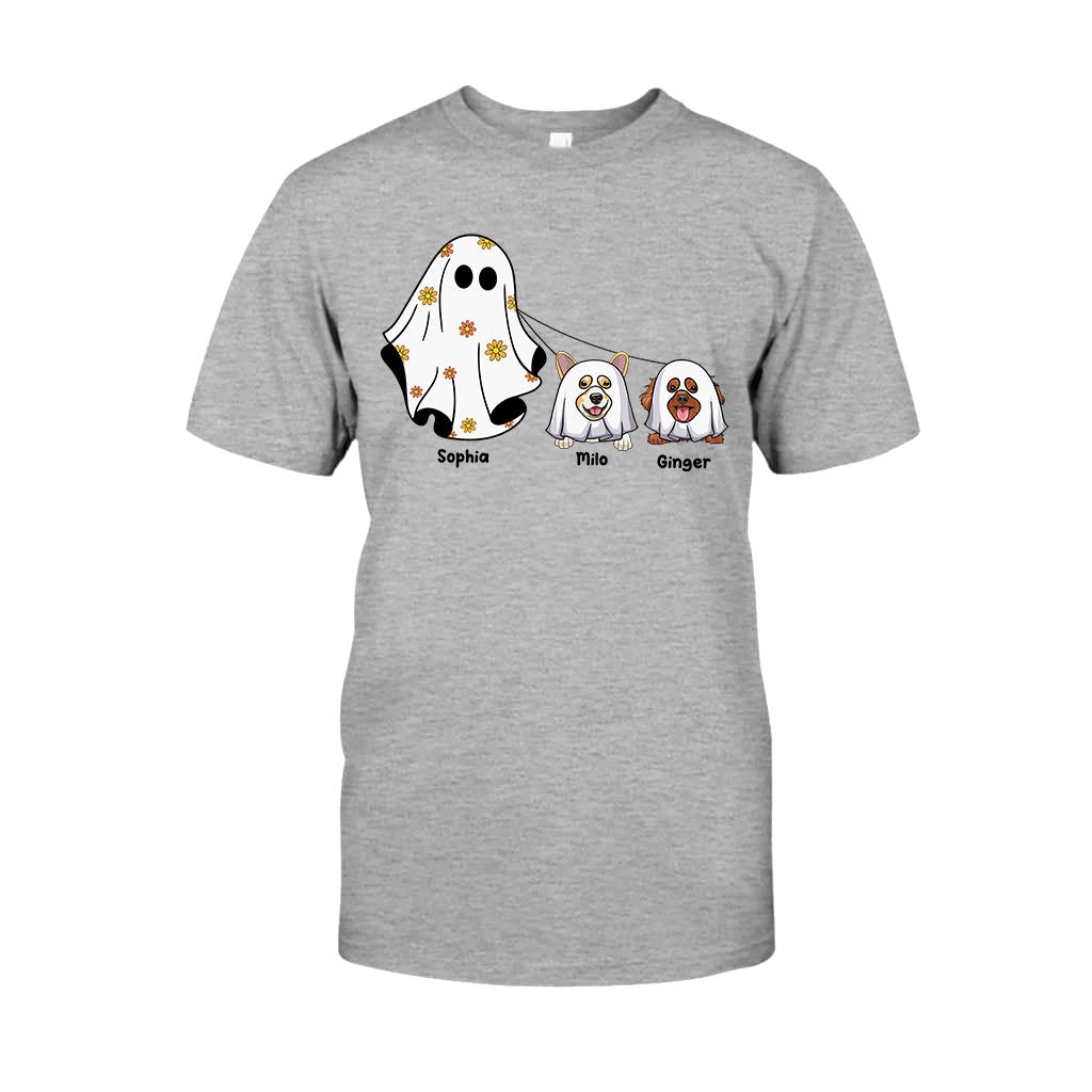 T-shirt et sweat à capuche personnalisés pour chien « Fantômes mignons »