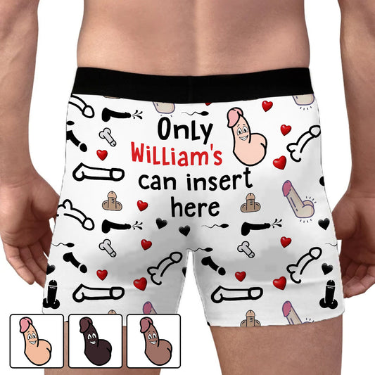 Only You - Personalized LGBT Support Men’s Boxer Briefs