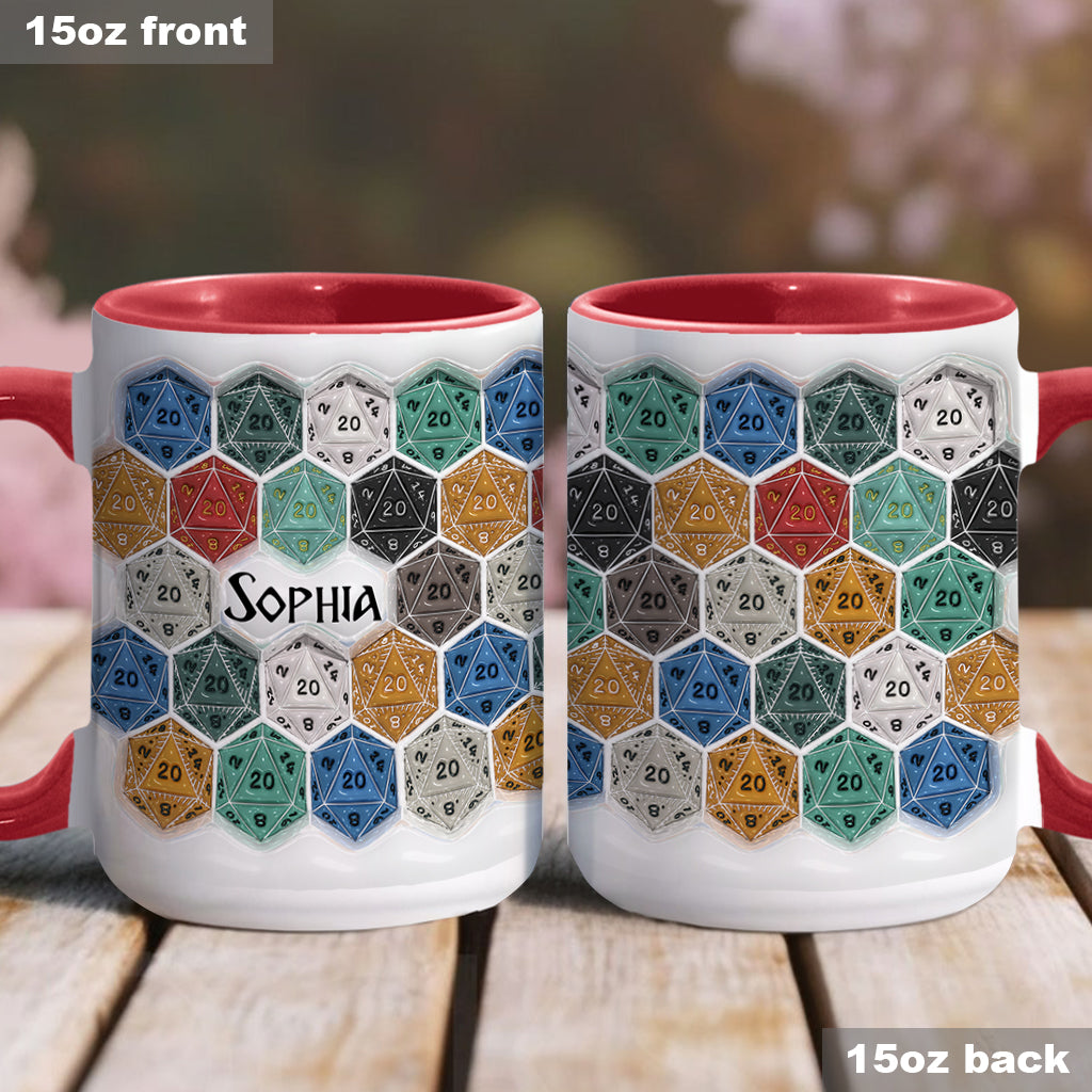That's How I Roll - Personalized RPG Accent Mug