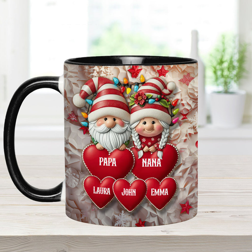 J'aime ma famille - Mug personnalisé « J'aime ma famille »