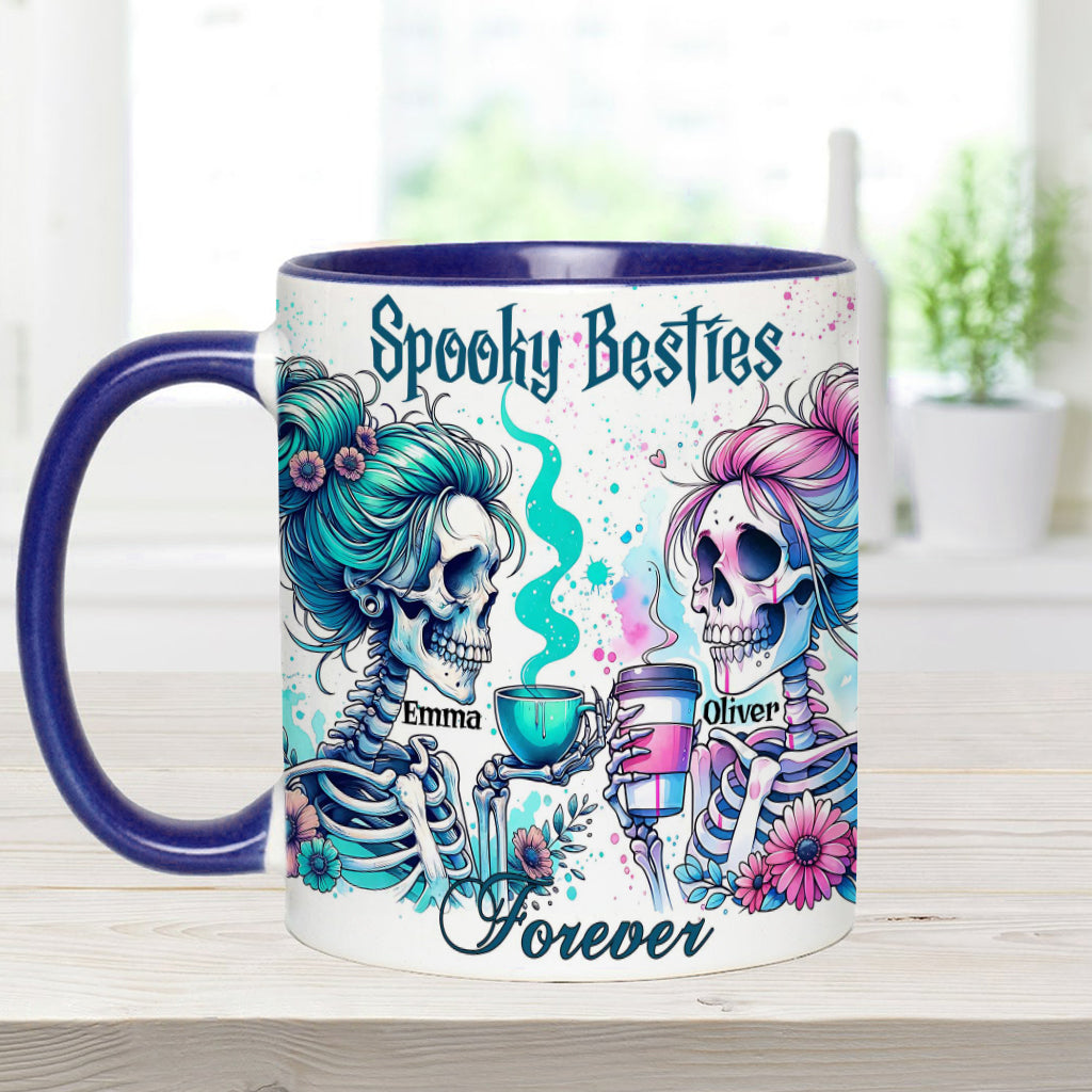 Meilleures amies pour toujours - Mug personnalisé « Spooky Besties Forever »