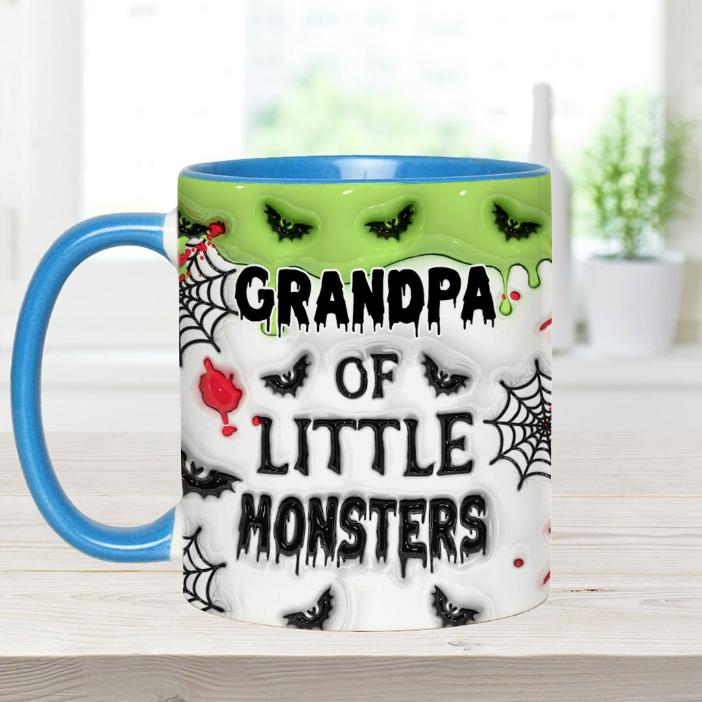 Grand-père des petits monstres (tous titres) - Mug personnalisé « Grand-père »