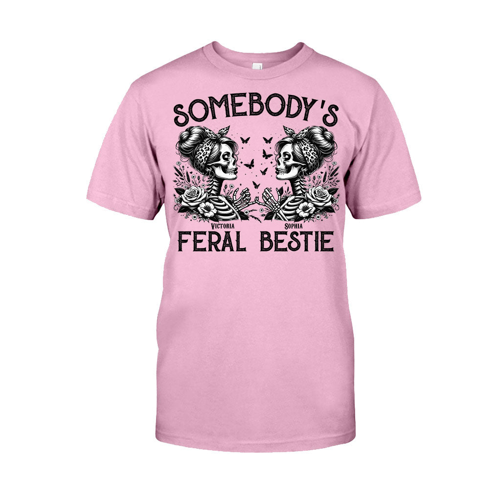 Spooky Besties Forever - Personalized Bestie T-shirt And Hoodie