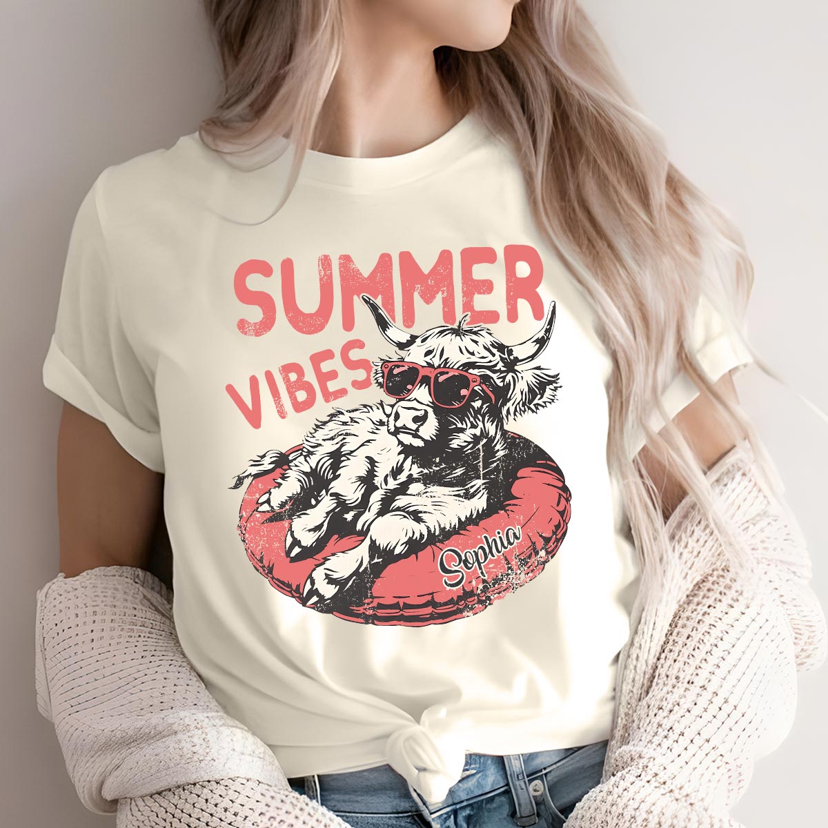 Summer Vibes - Personalized T-shirt And Hoodie