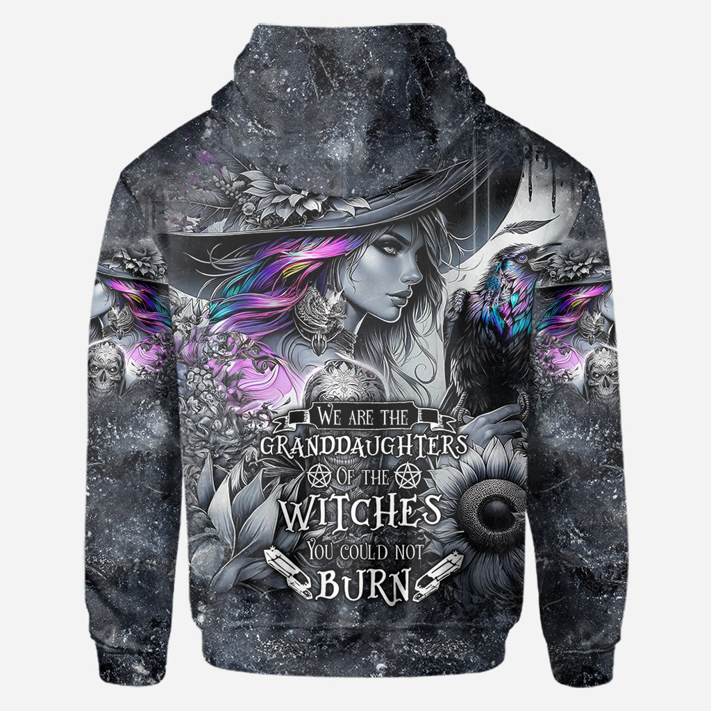 Flying High On Halloween Night - Personalized Witch All Over Shirt