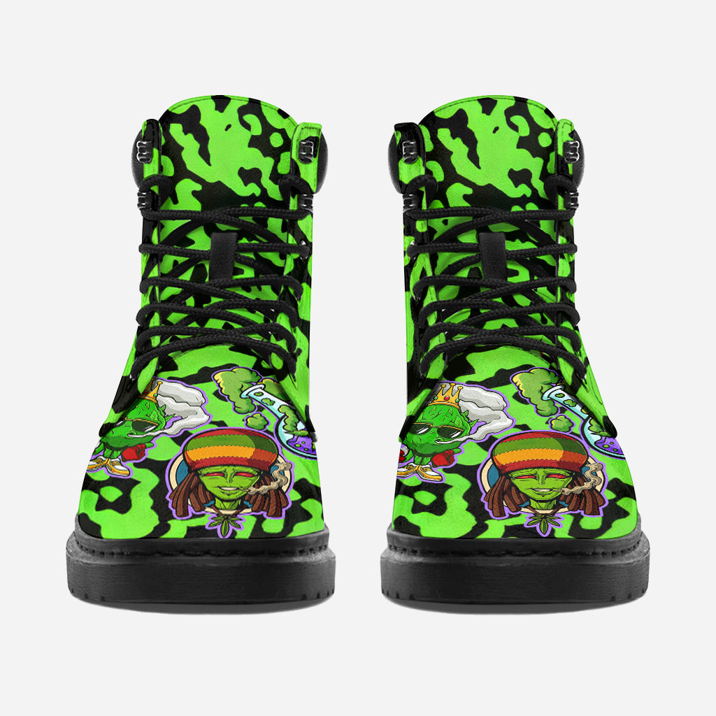 Keep One Rolled 420 - Personalized Weed All Season Boots