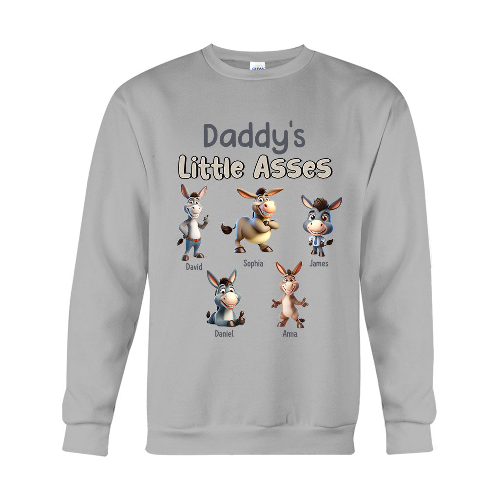 Les petits chéris de papa - T-shirt et sweat à capuche personnalisés pour papa