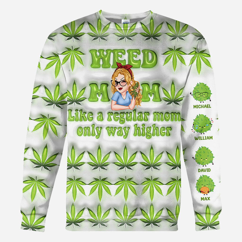 Comme une maman normale - T-shirt personnalisé « Maman »