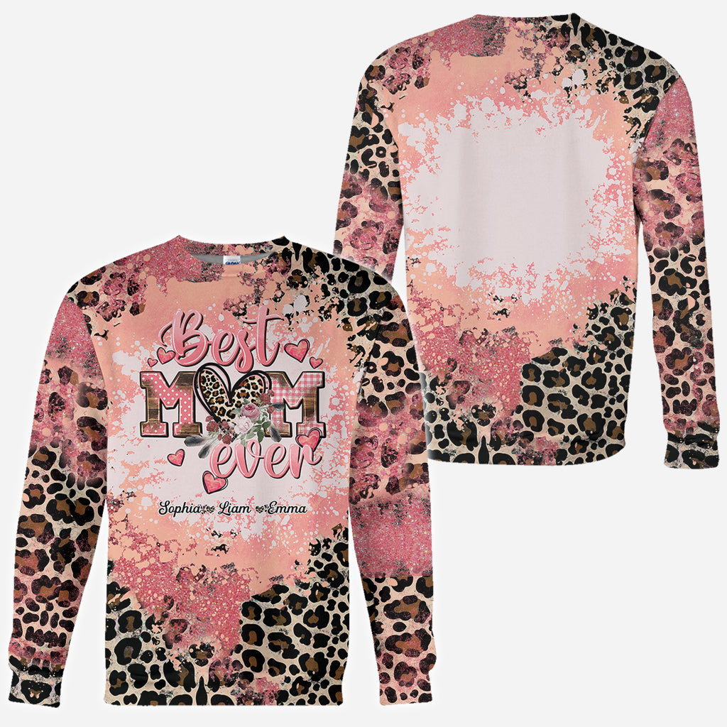 Meilleure maman du monde - T-shirt personnalisé « Maman »