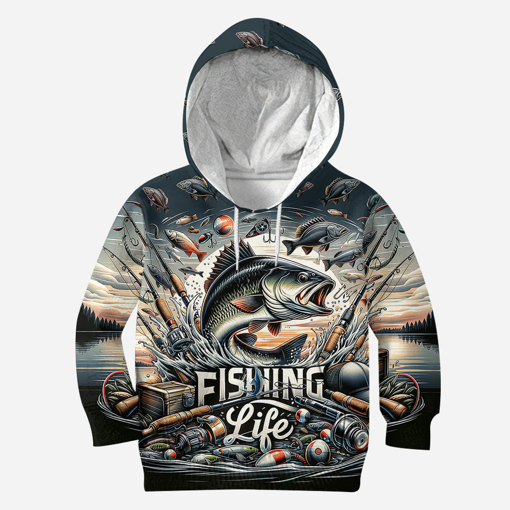 T-shirt « La vie de pêcheur » - Pêche partout