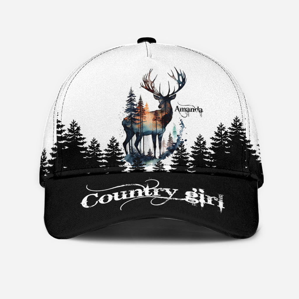 Casquette de chasse classique personnalisée Country Girl