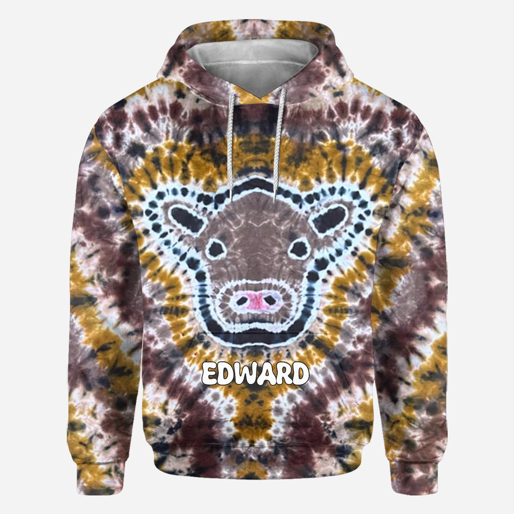 T-shirt personnalisé vache colorée - Vache intégrale