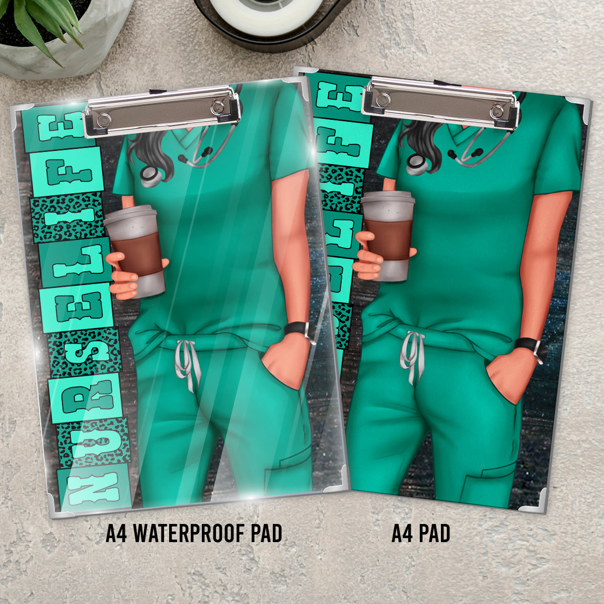Nurse Life - Personalized Nurse Clipboard