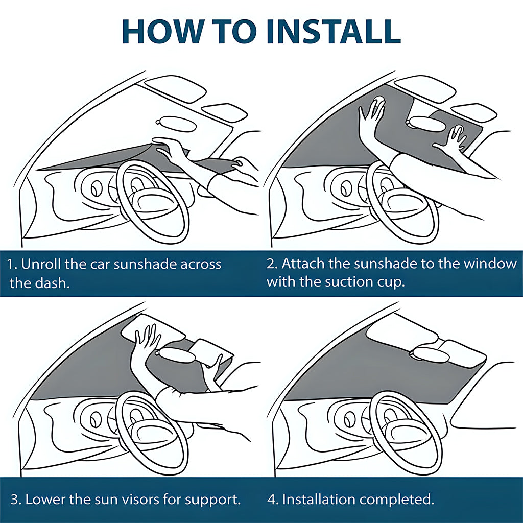Pare-soleil de voiture personnalisé en forme de crâne avec drapeau américain