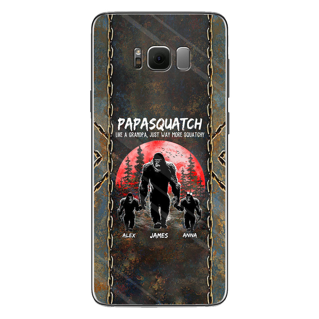 Grandpasquatch - Coque de téléphone personnalisée pour papa
