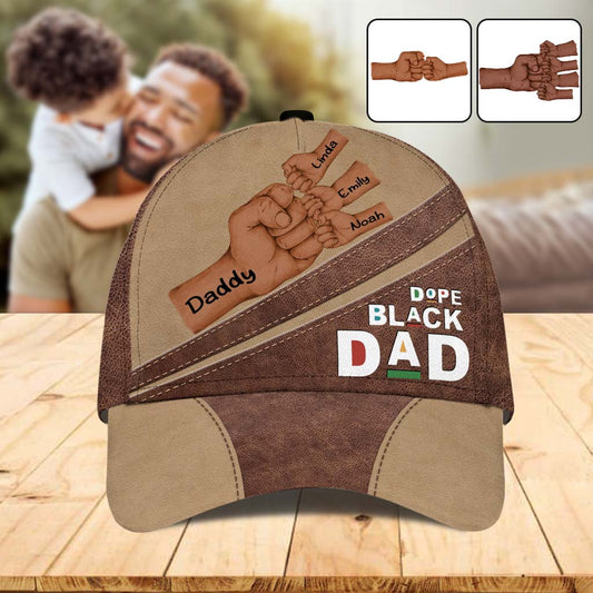 Papa le plus cool - Casquette classique afro-américaine personnalisée