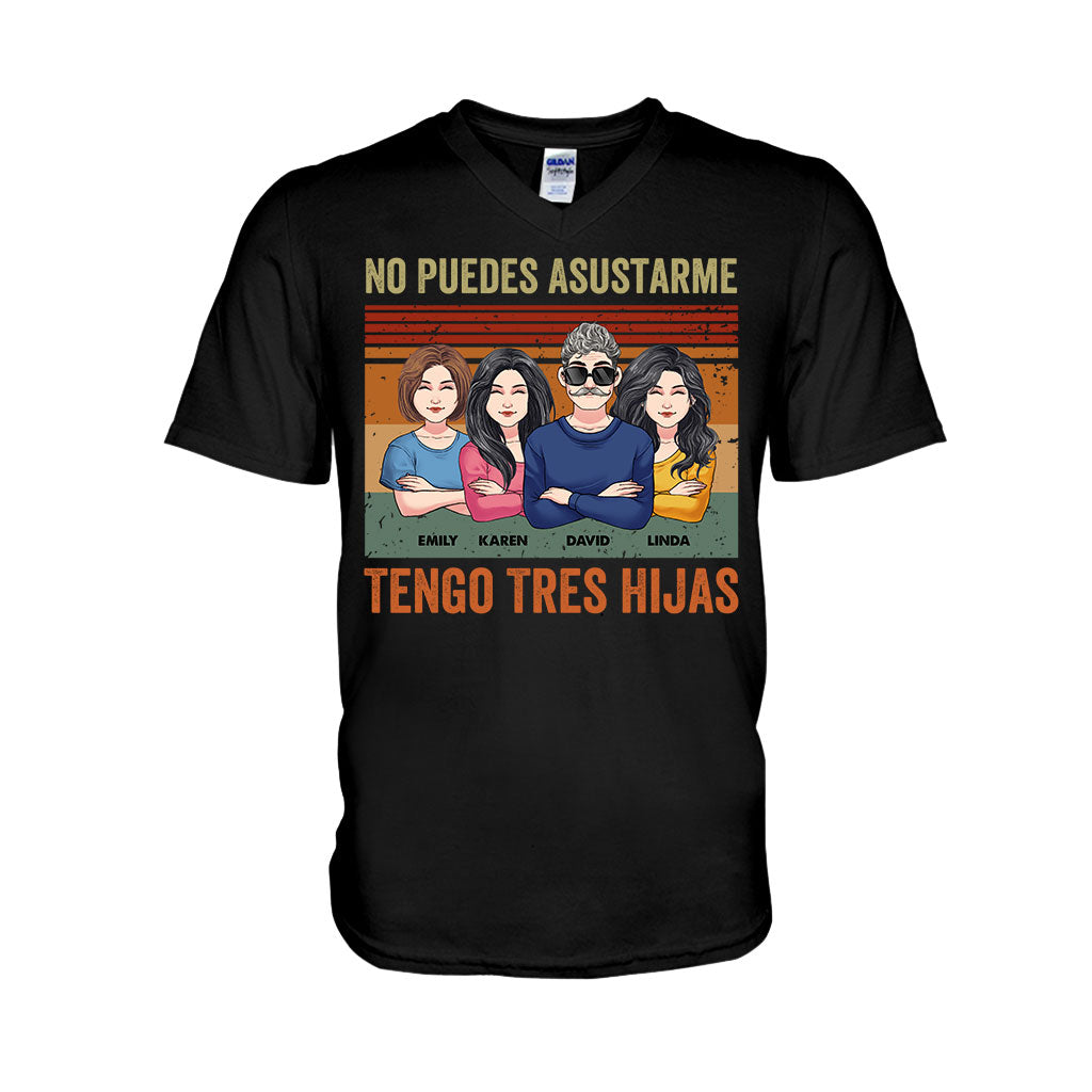 No Puedes Asustarme - T-shirt et sweat à capuche personnalisés pour papa