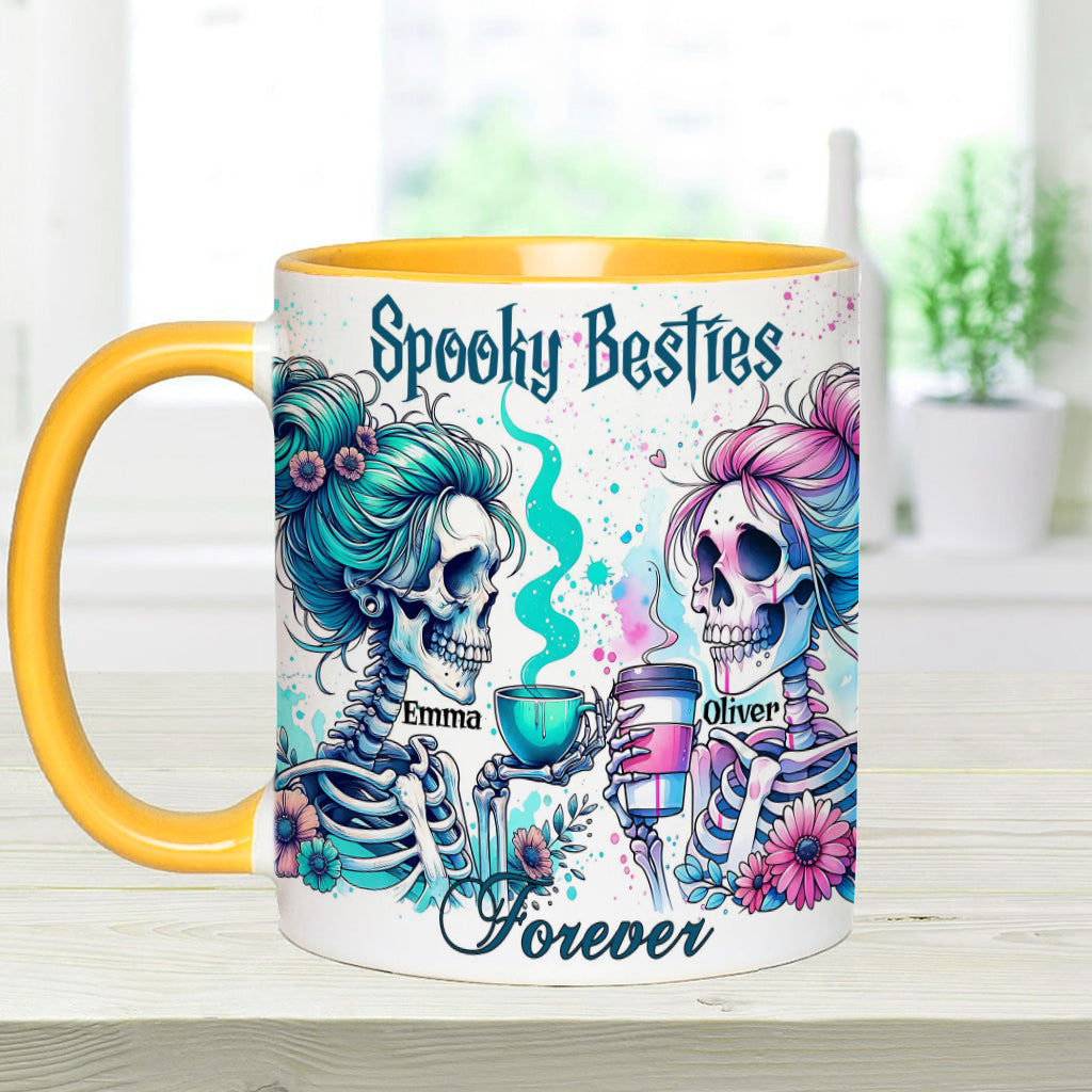 Meilleures amies pour toujours - Mug personnalisé « Spooky Besties Forever »