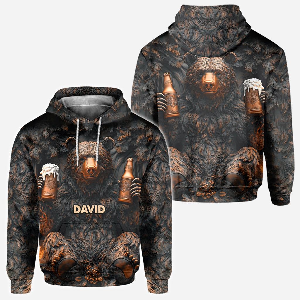 Je déteste les gens - T-shirt de camping personnalisé