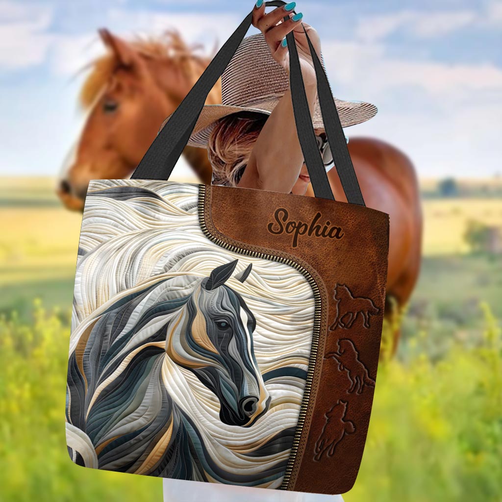 Magnifique cheval - Sac fourre-tout personnalisé à motif cheval