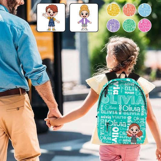 Any Name - Personalized Kid Backpack