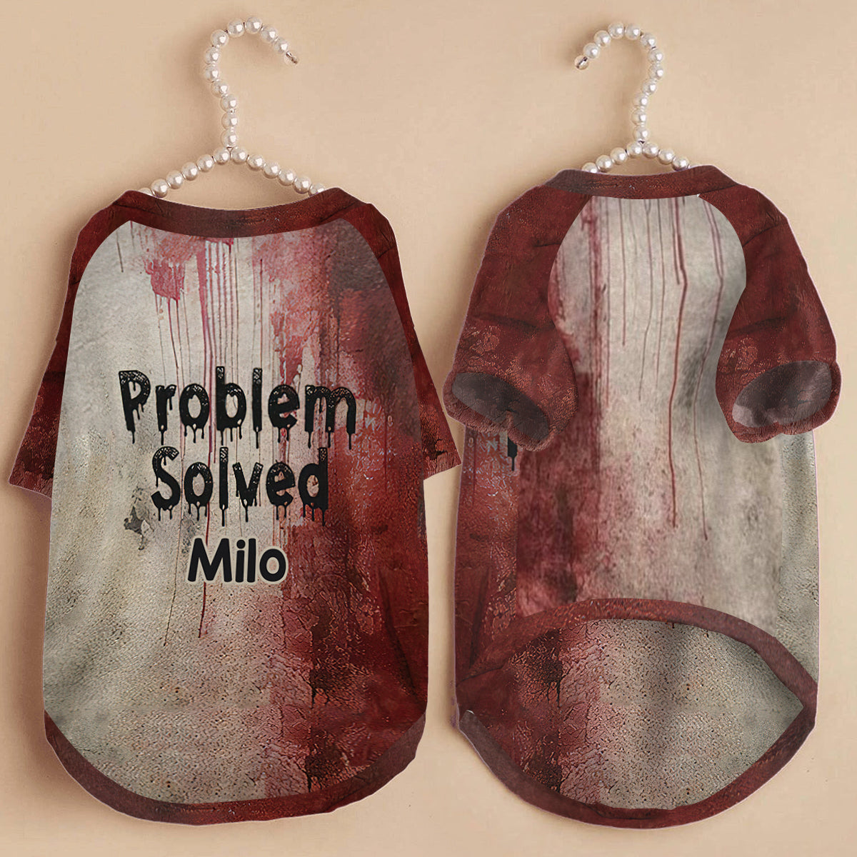 Problèmes résolus - T-shirt personnalisé pour chien