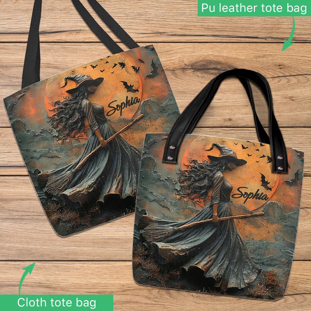 Beautiful Witch - Personalized Witch Tote Bag
