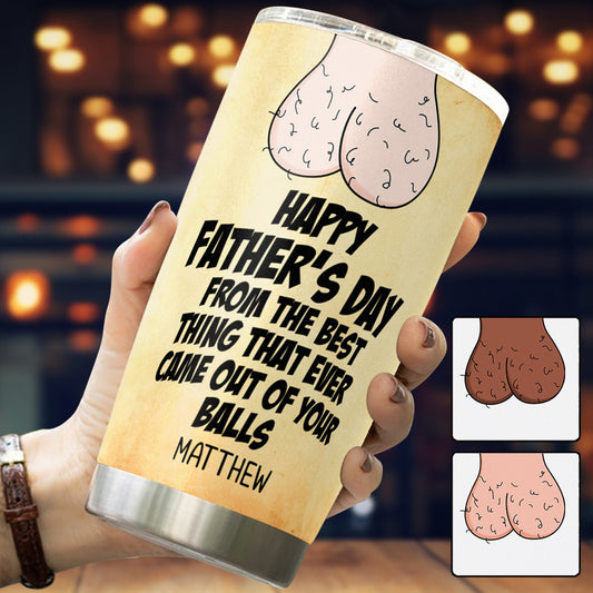 Bonne fête des pères ! Gobelet isotherme personnalisé pour papa