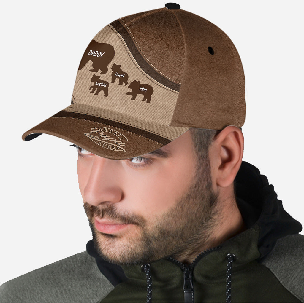 Casquette classique personnalisée Papa Ours - Papa